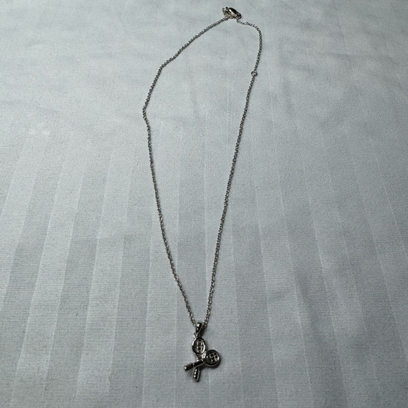 Tennis Racket Necklace - Picture 4 of 4